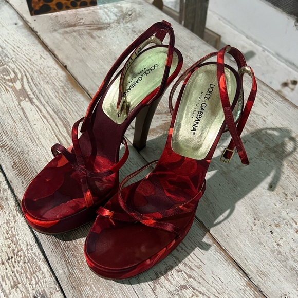 Dolce & Gabbana Shoes - Vintage Dolce & Gabbana Heels